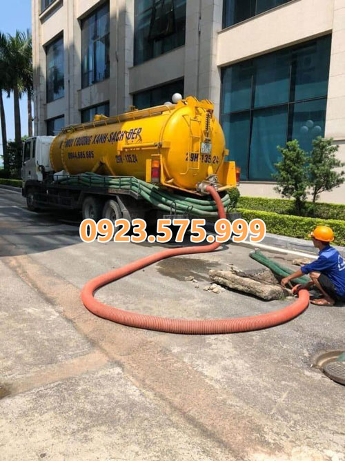 Hút bể phốt tại Ba Đình