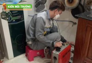 thông tắc chậu rửa bát tại hà đông