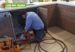 Thông tắc chậu rửa bát tại Hai Bà Trưng