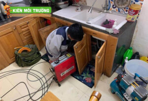 thông tắc chậu rửa bát tại hoàn kiếm