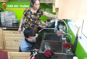 Thông tắc chậu rửa bát tại Thanh Xuân