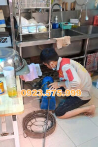 Thông tắc chậu rửa bát tại Chương Mỹ