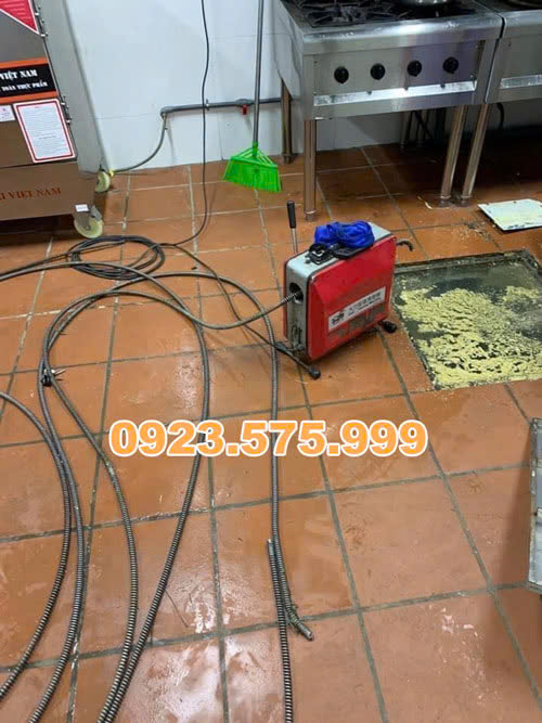 thông tắc chậu rửa bát tại Đông Anh