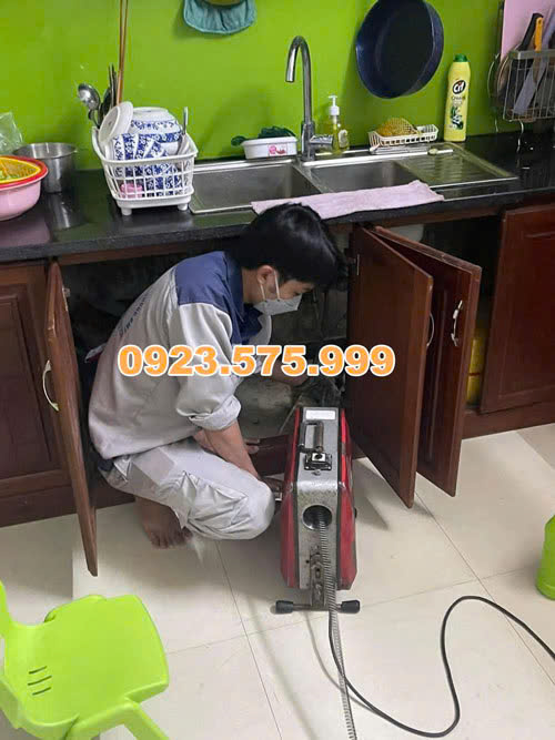 Thông tắc chậu rửa bát tại Mỹ Đức