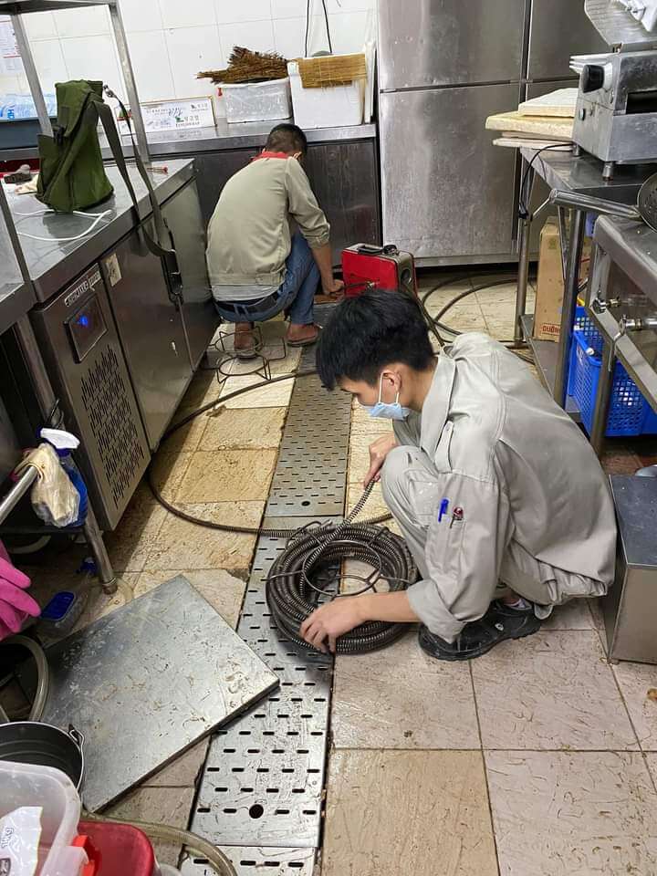 Thông tắc chậu rửa bát tại Phúc Thọ