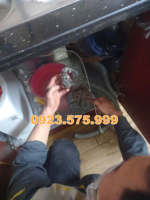 Thông tắc chậu rửa tại Thạch Thất