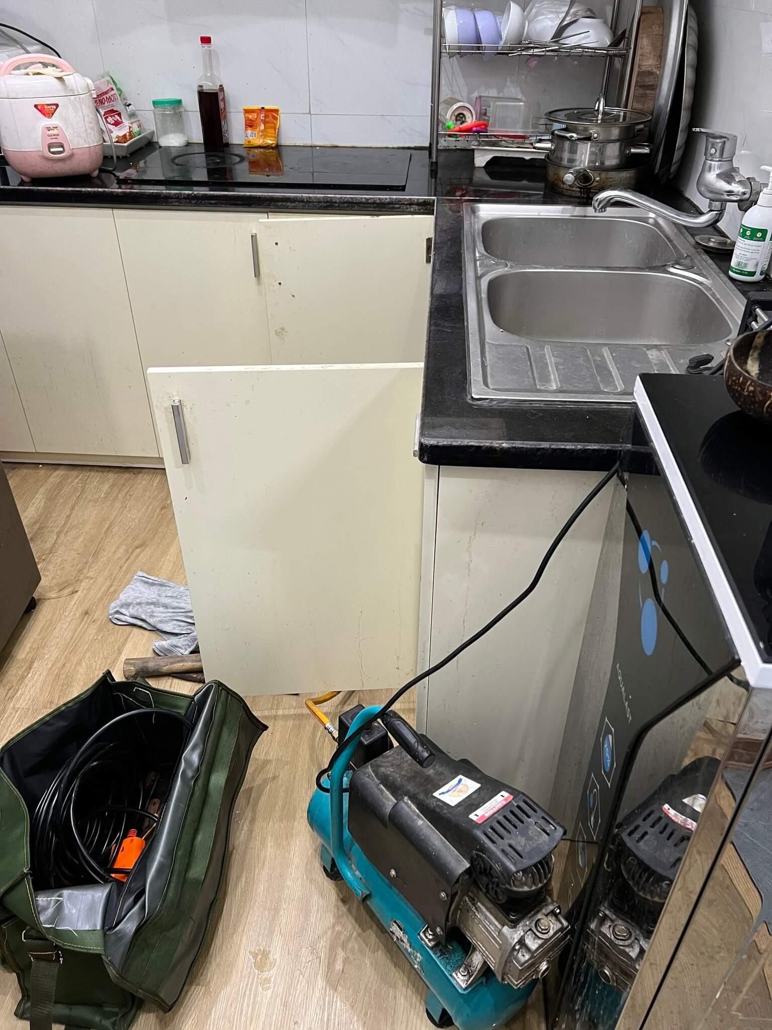 Thông tắc chậu rửa tại Thạch Thất