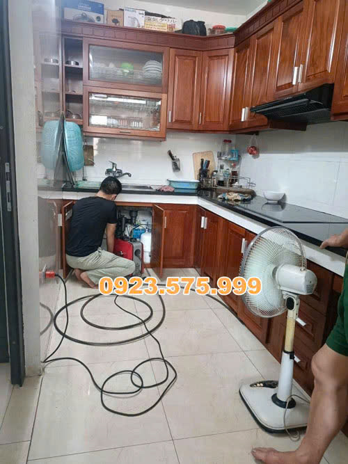 Thông tắc cống tại Thanh Oai