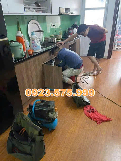 Thông tắc chậu rửa bát tại Thường Tín 