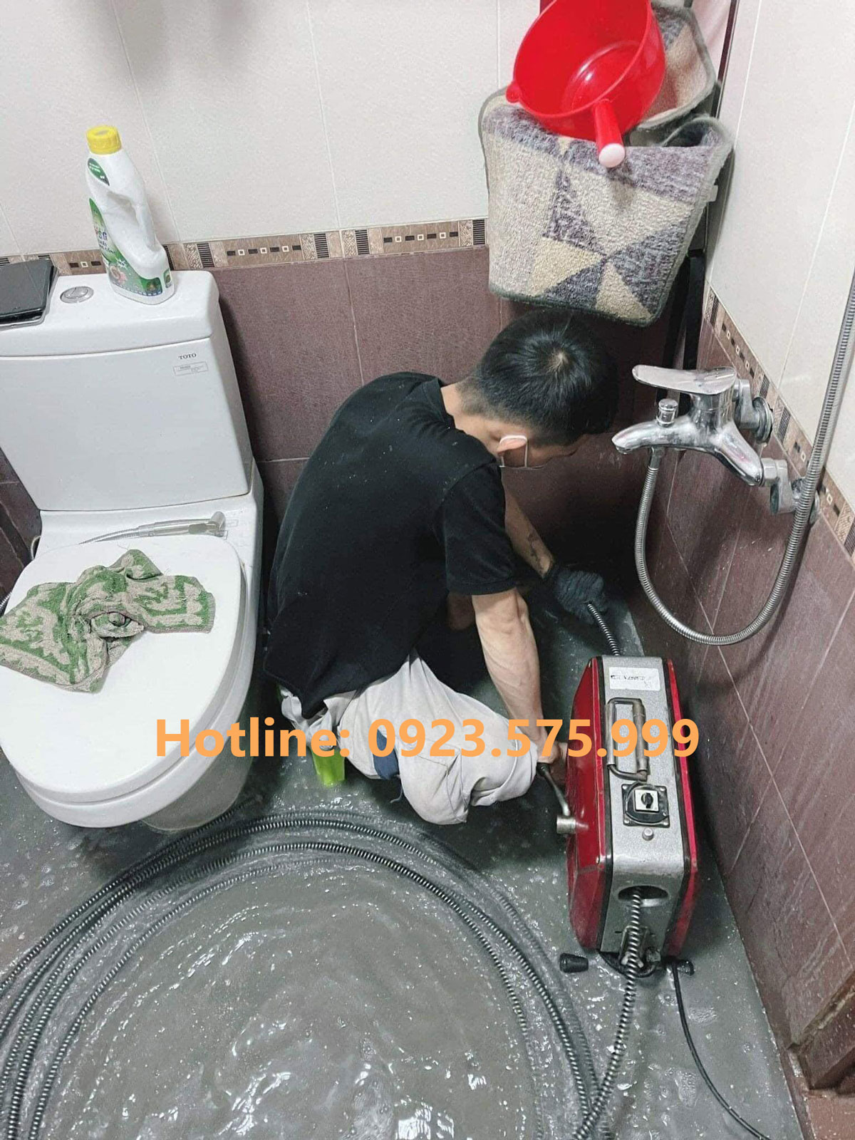 Xử lý mùi hôi nhà vệ sinh tại Đông Anh
