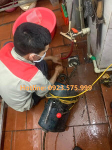 Xử lý mùi hôi nhà vệ sinh tại Long Biên